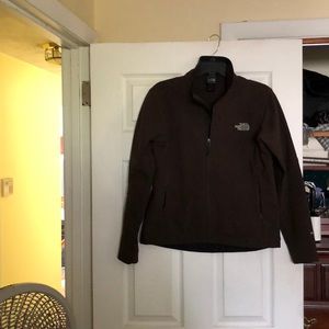North face brown medium
